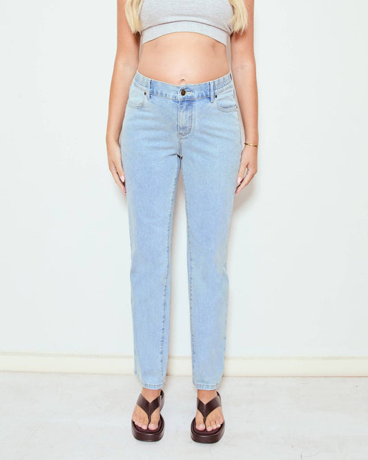 Soon Maternity - High Rise Straight Leg Jeans