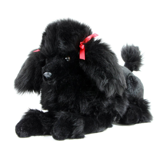 Bocchetta Plush Toys - Romeo - Black Poodle Size 30cm/12"