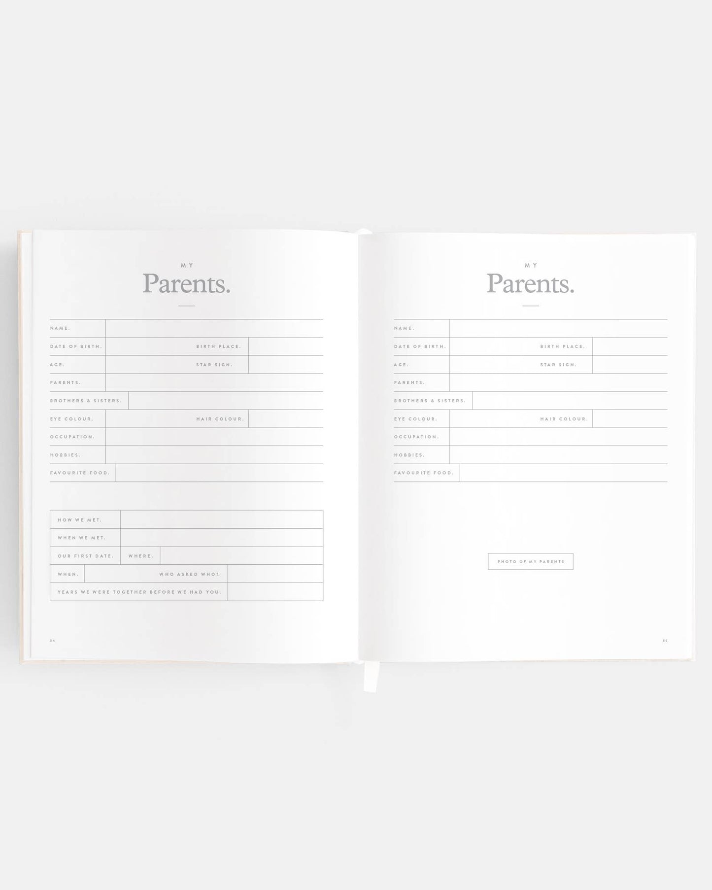 Fox & Fallow - Baby Book Breton Stripe