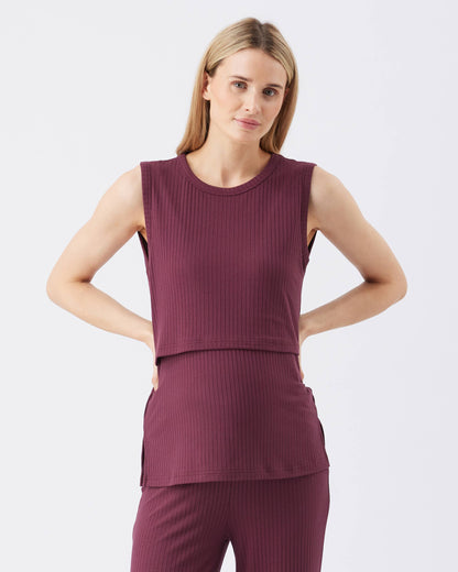 Ripe Maternity - Peter Rib Nursing Tank