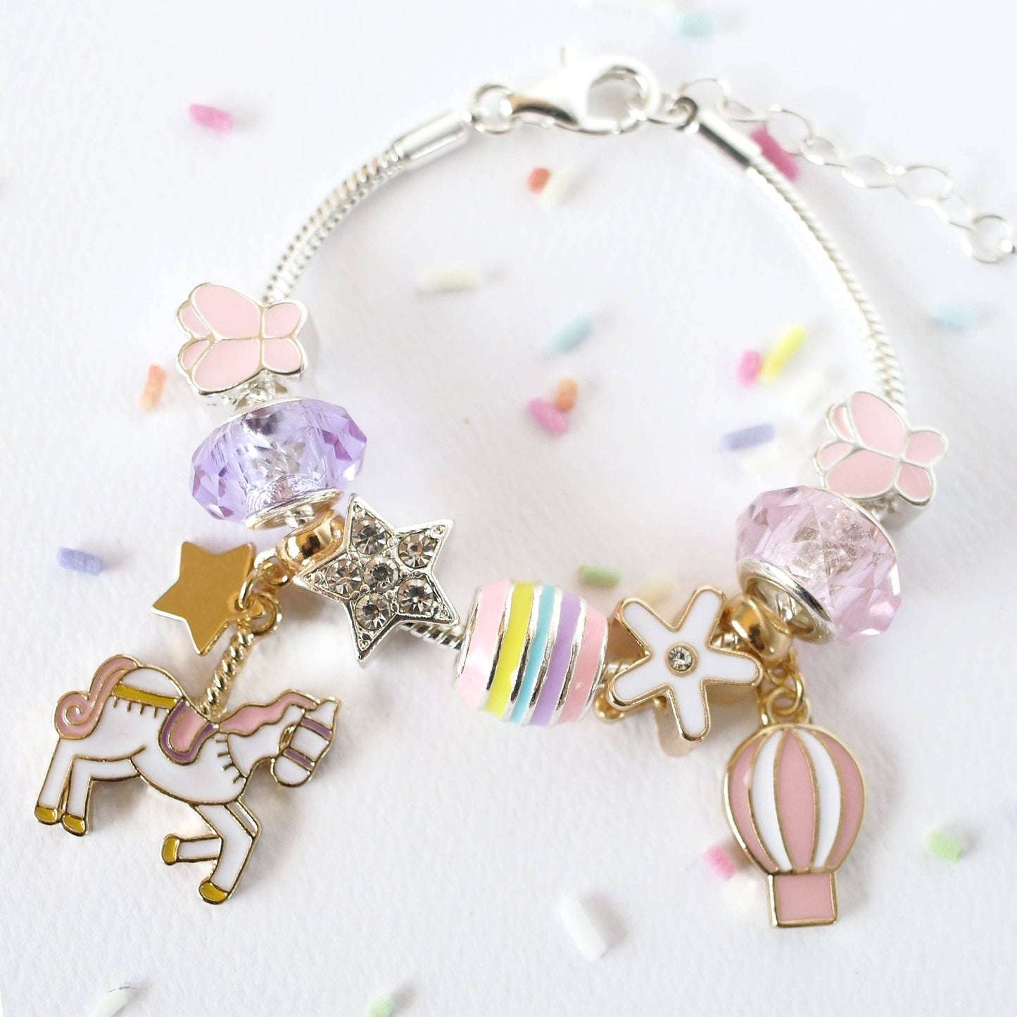 Lauren Hinkley Australia - Unicorn Carousel Charm Bracelet
