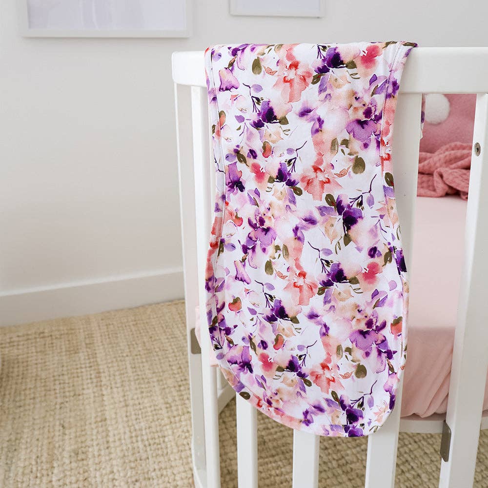 Snuggle Hunny - Blushing Beauty Organic Cotton Burp Cloth