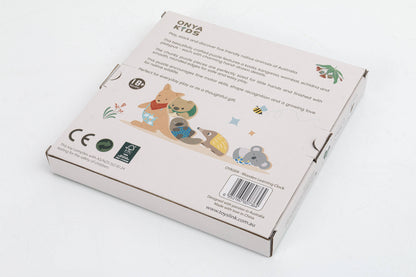 ToysLink - Wooden Aussie Animal Puzzle (Stacking Toy)