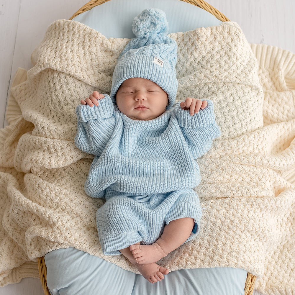 Baby Blue Knit Jumper