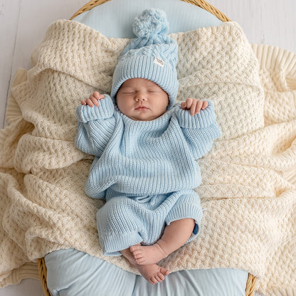 Baby Blue Knit Jumper