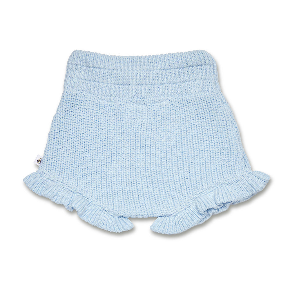 Baby Blue Knit Bloomers flatlay back