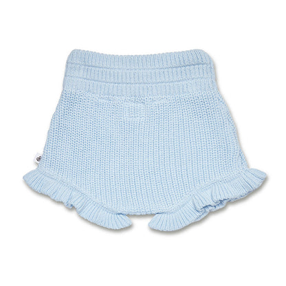 Baby Blue Knit Bloomers flatlay back