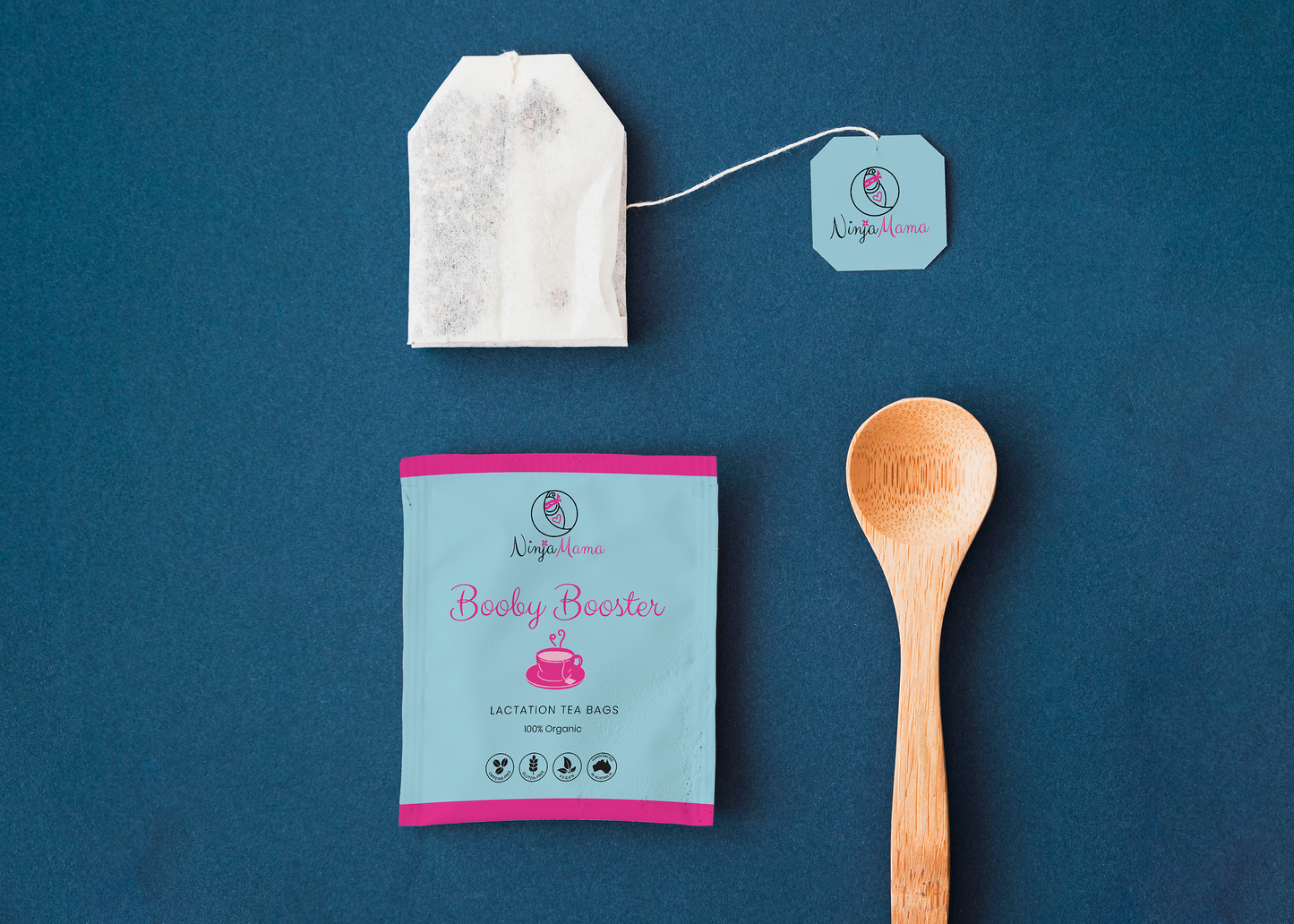 Ninja Mama - Booby Booster®  Organic Lactation Tea Bags - Pack of 20