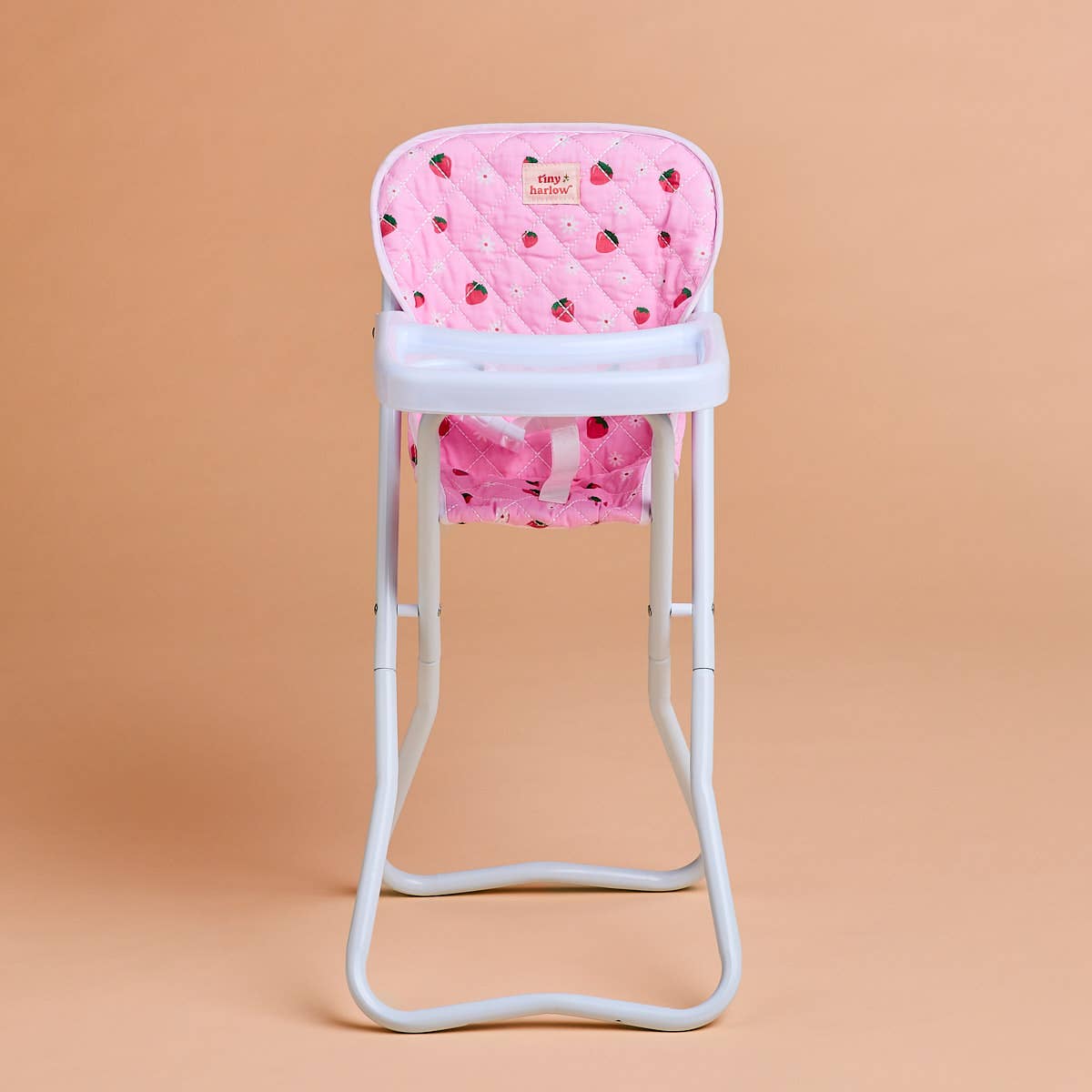 Tiny Harlow - Doll Highchair - Strawberry Picnic