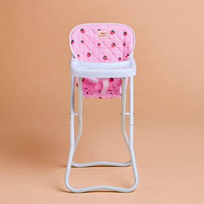 Tiny Harlow - Doll Highchair - Strawberry Picnic