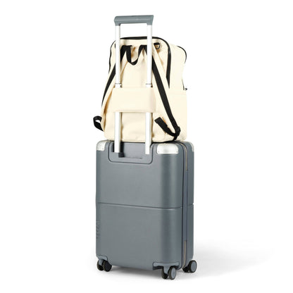OiOi - Multitasker Nappy Backpack - White Weatherproof