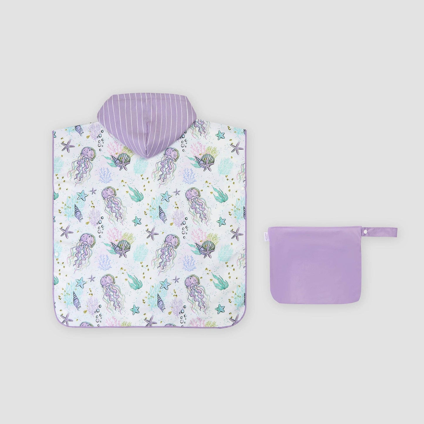 LESIMO -  Sand Free Kids Hooded Towel - Jelly Joy