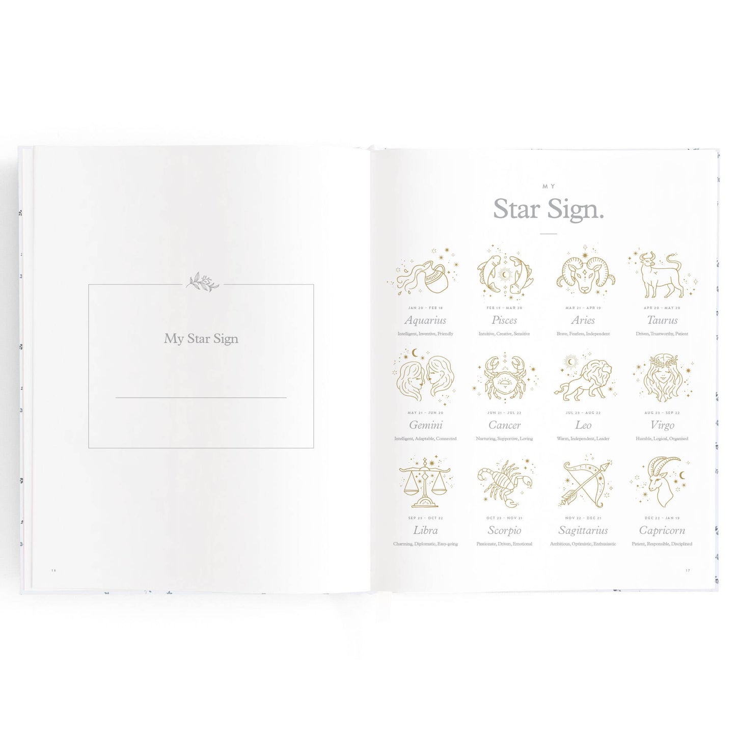 Fox & Fallow - Baby Book Bluebell