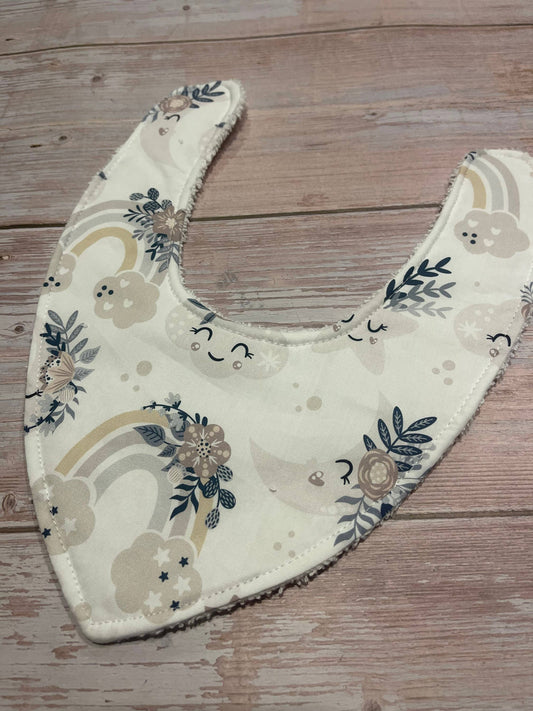 Finished with a Kiss - Dribble Bib, Bandanna Bib, Baby Bib - Luna