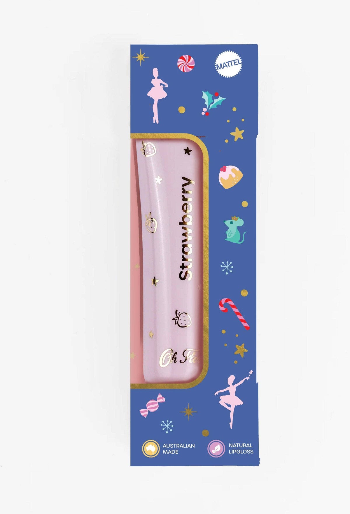 Oh Flossy - Oh Flossy x Barbie in the Nutcracker Strawberry Lip Gloss