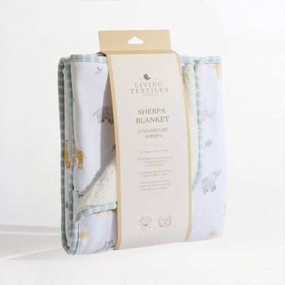 Living Textiles - Sherpa Blanket - Roam & Roar