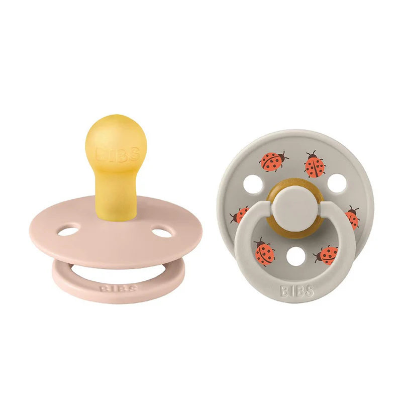 BIBS - Studio Dummies - Urban Garden Ladybug Blush Mix