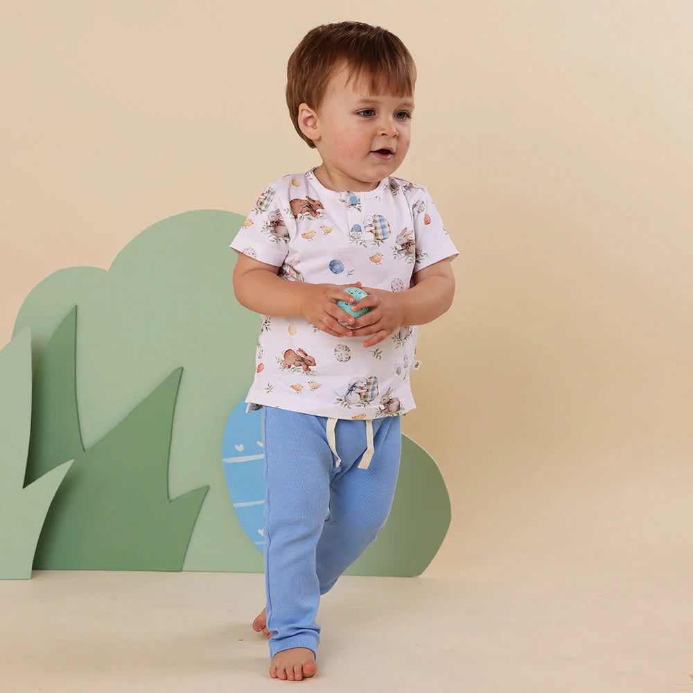 Snuggle Hunny - Bluebell Organic Pants