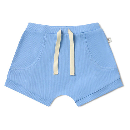 Snuggle Hunny - Bluebell Organic Shorts