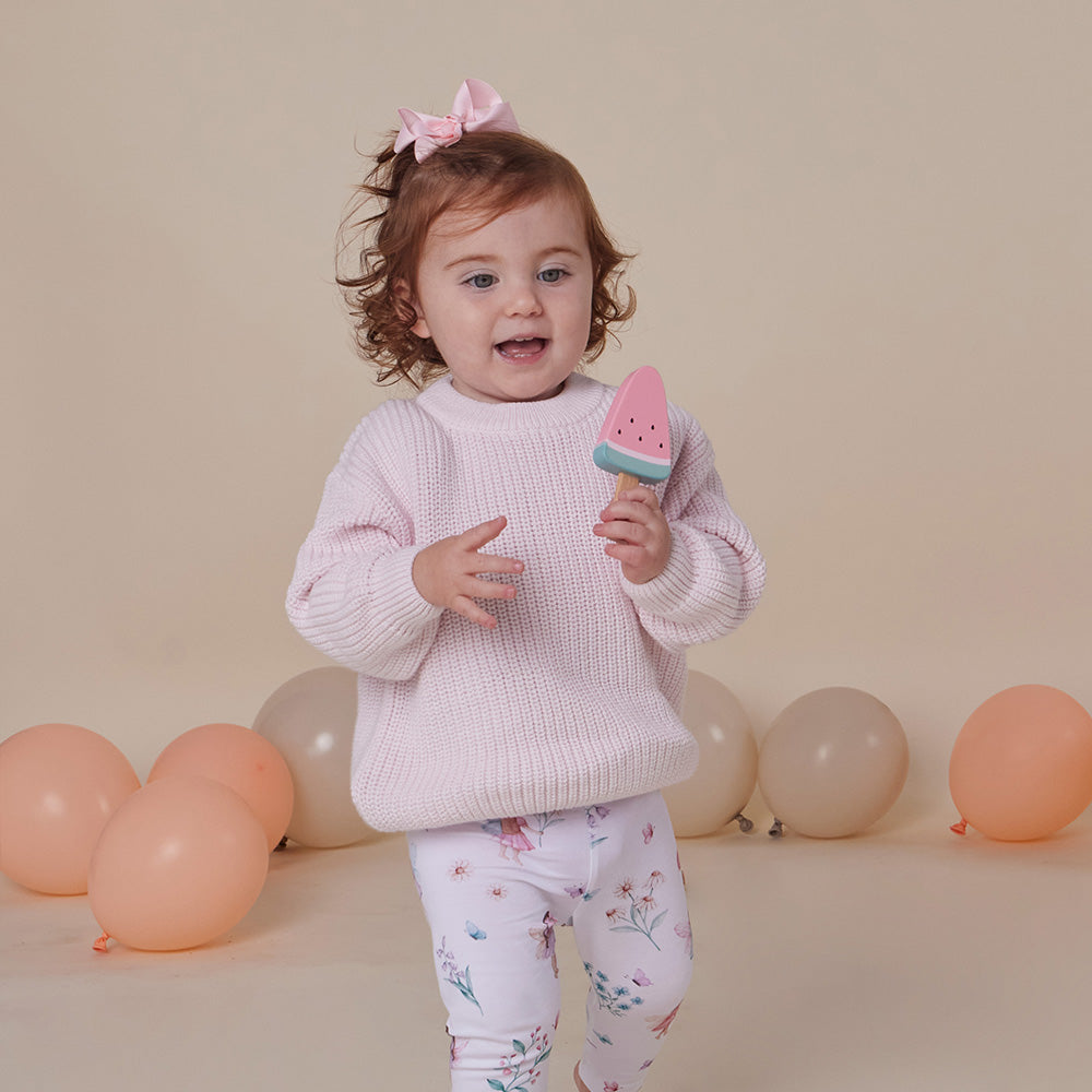 Blush Pink Knit Jumper