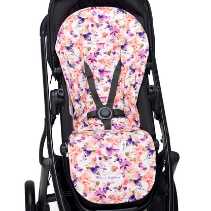 Snuggle Hunny - Blushing Beauty Universal Organic Pram Liner