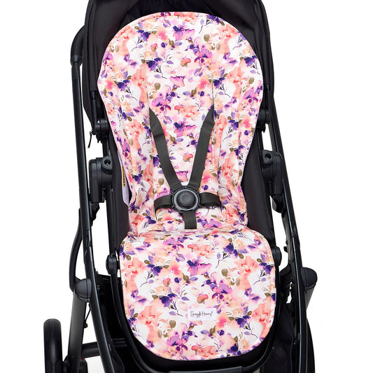 Snuggle Hunny - Blushing Beauty Universal Organic Pram Liner