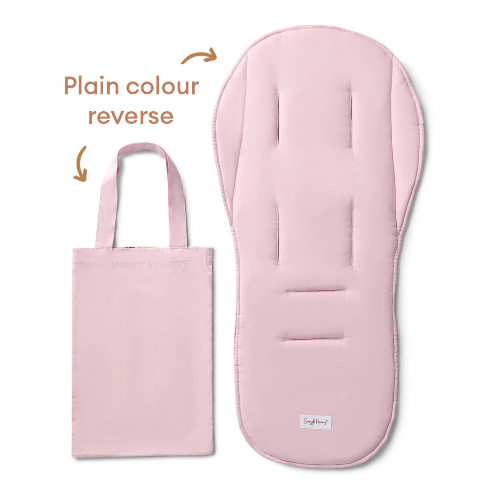 Snuggle Hunny - Blushing Beauty Universal Organic Pram Liner