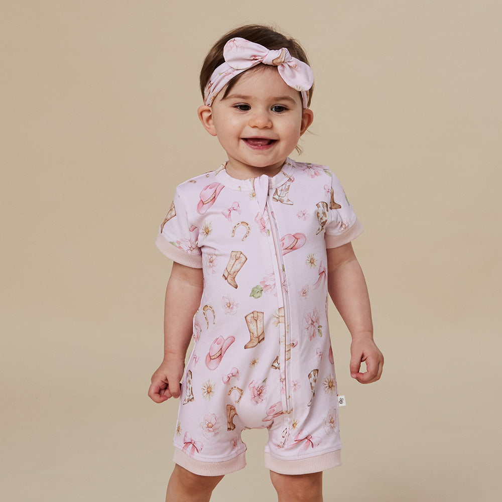 Boots & Bows Organic Snuggle Shortie