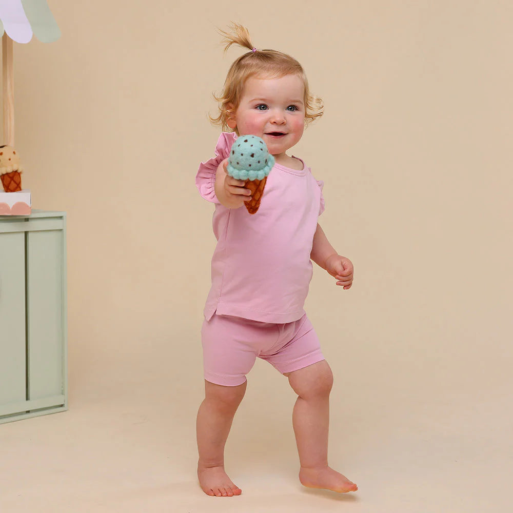 Bubblegum Organic Bike Shorts
