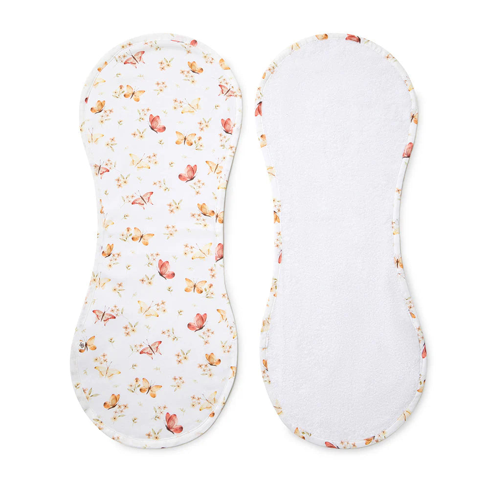 Snuggle Hunny - Butterfly Organic Cotton Burp Cloth