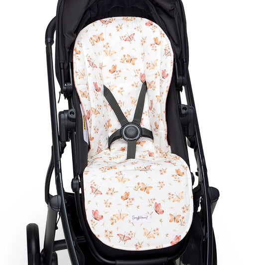 Snuggle Hunny - Butterfly Universal Organic Pram Liner