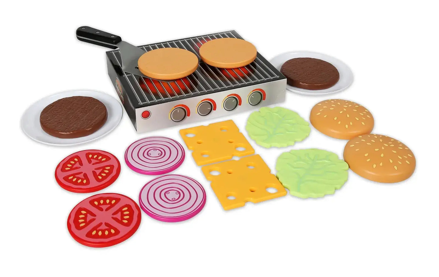 Leisure Learning Pty Ltd - Magnetic Build & Grill Burger Set