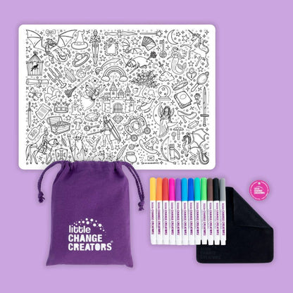 Little Change Creators - SPELLBOUND | Re-FUN-able™ Children's Colouring Set