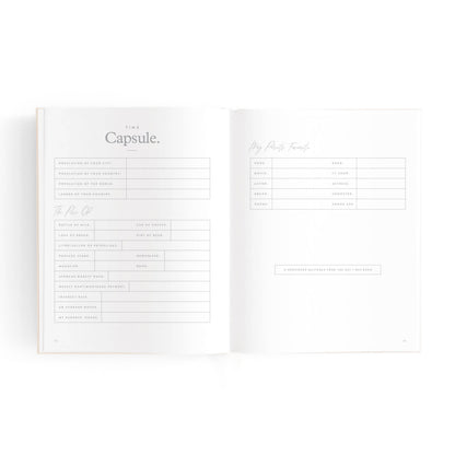 Fox & Fallow - Mini Baby Book Oatmeal