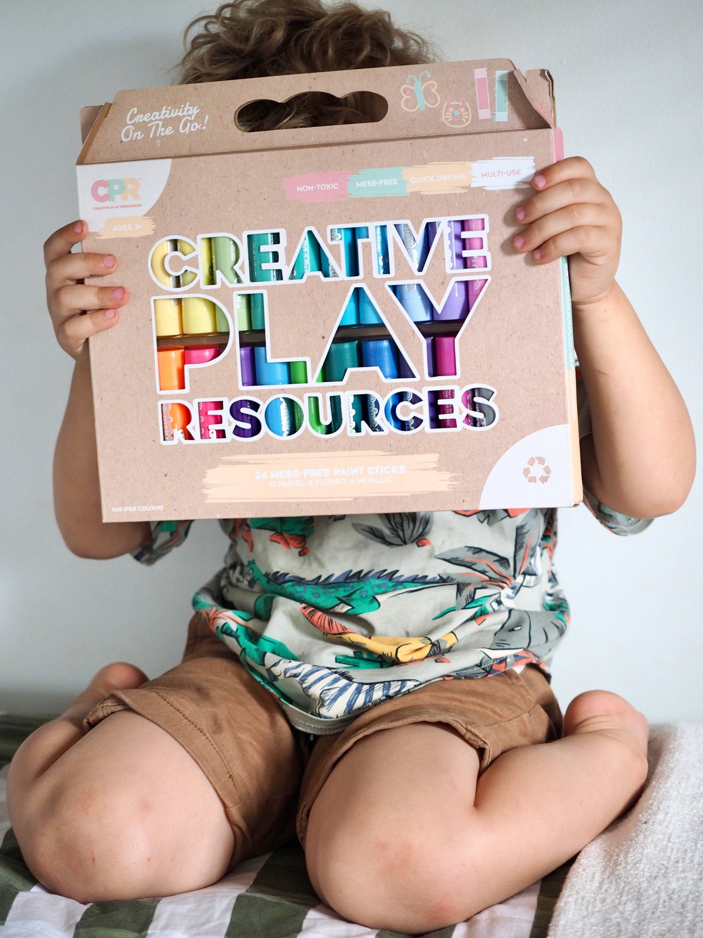 Creative Play Resources - Paint Sticks - 24 Pack Assorted