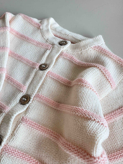 FRECKLES the label - Raised Stripe Full Romper | Sweetpea
