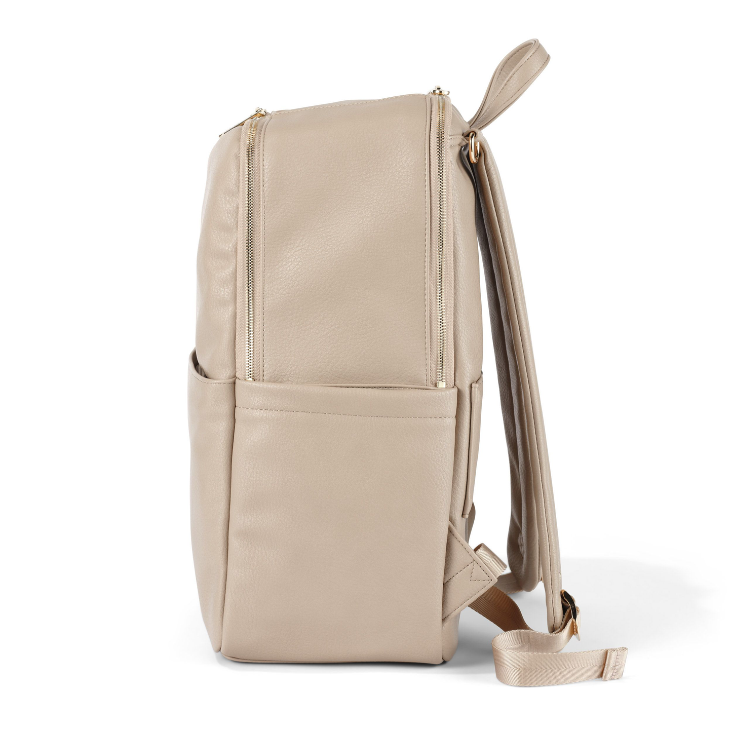 OiOi - Multitasker Nappy Backpack - Oat Vegan Leather