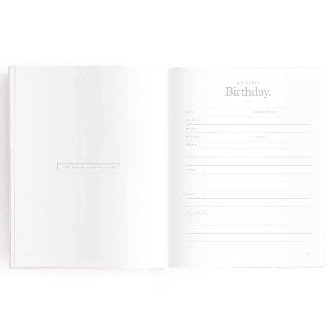 Fox & Fallow - Baby Book Buttermilk (Gender Neutral)