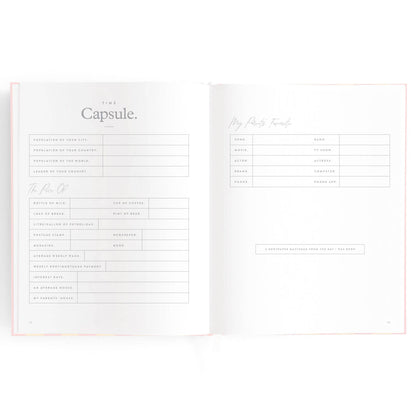 Fox & Fallow - Baby Book Petal Stripe