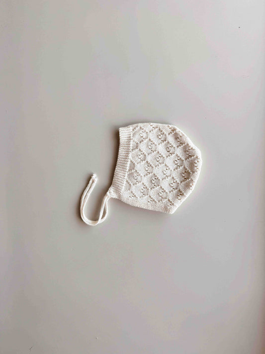 FRECKLES the label - Mila Pointelle Bonnet | Snow