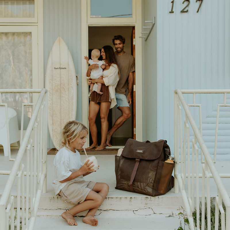 Sande™ AU - Beach Hauler™ Mesh Backpack - Espresso