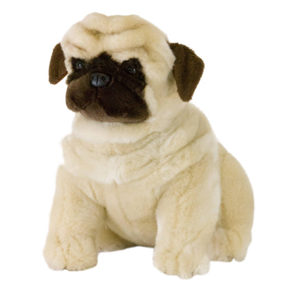 Bocchetta Plush Toys - Carlotta - Fawn Pug Size 26cm/10.25"