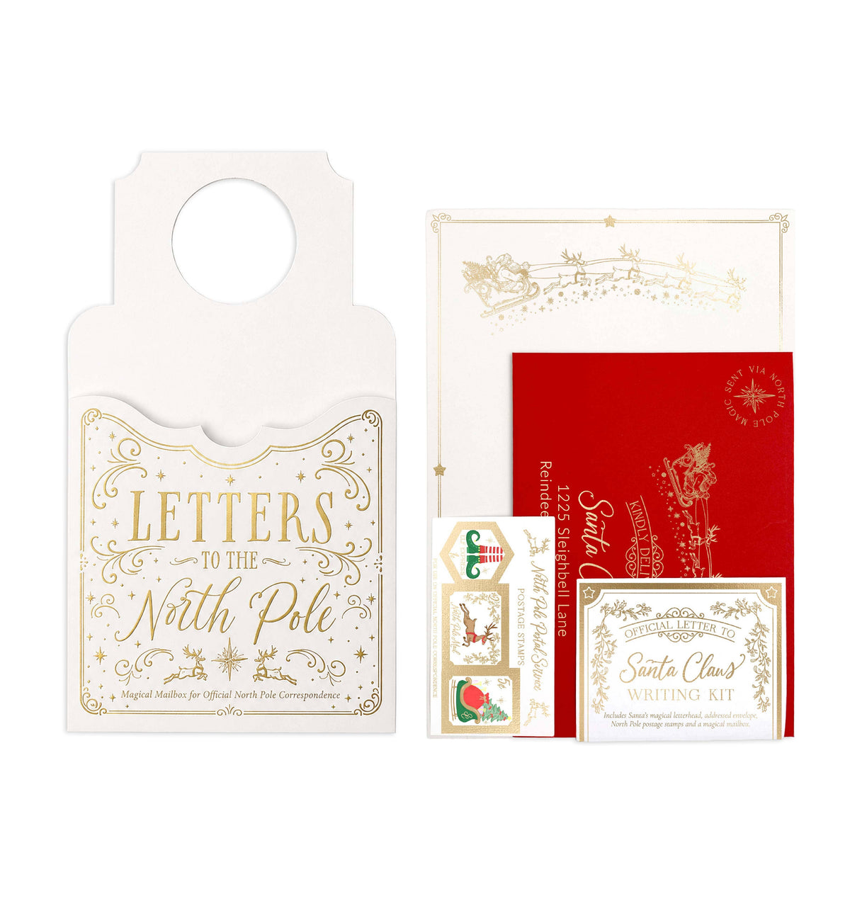 Black Bow Studio - Letter To Santa Christmas Writing Kit