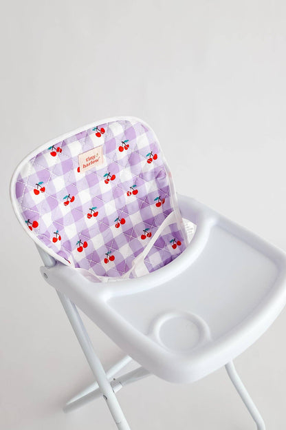 Tiny H - Tiny Harlow Doll Highchair - Cherry Gingham