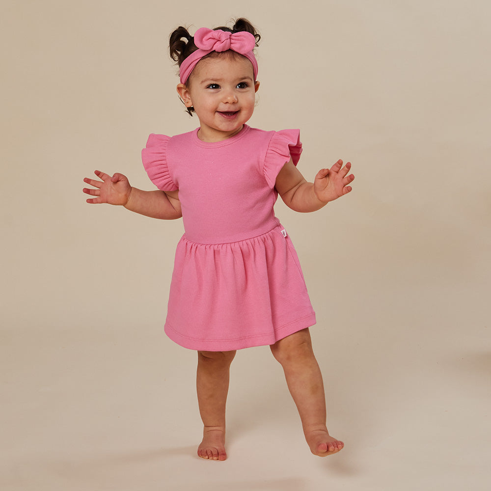 Candy Short Sleeve Organic Dress