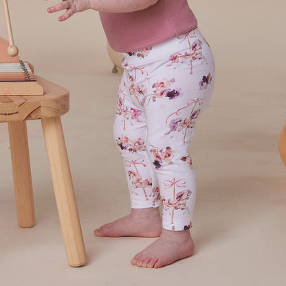 Snuggle Hunny Carousel Organic Leggings