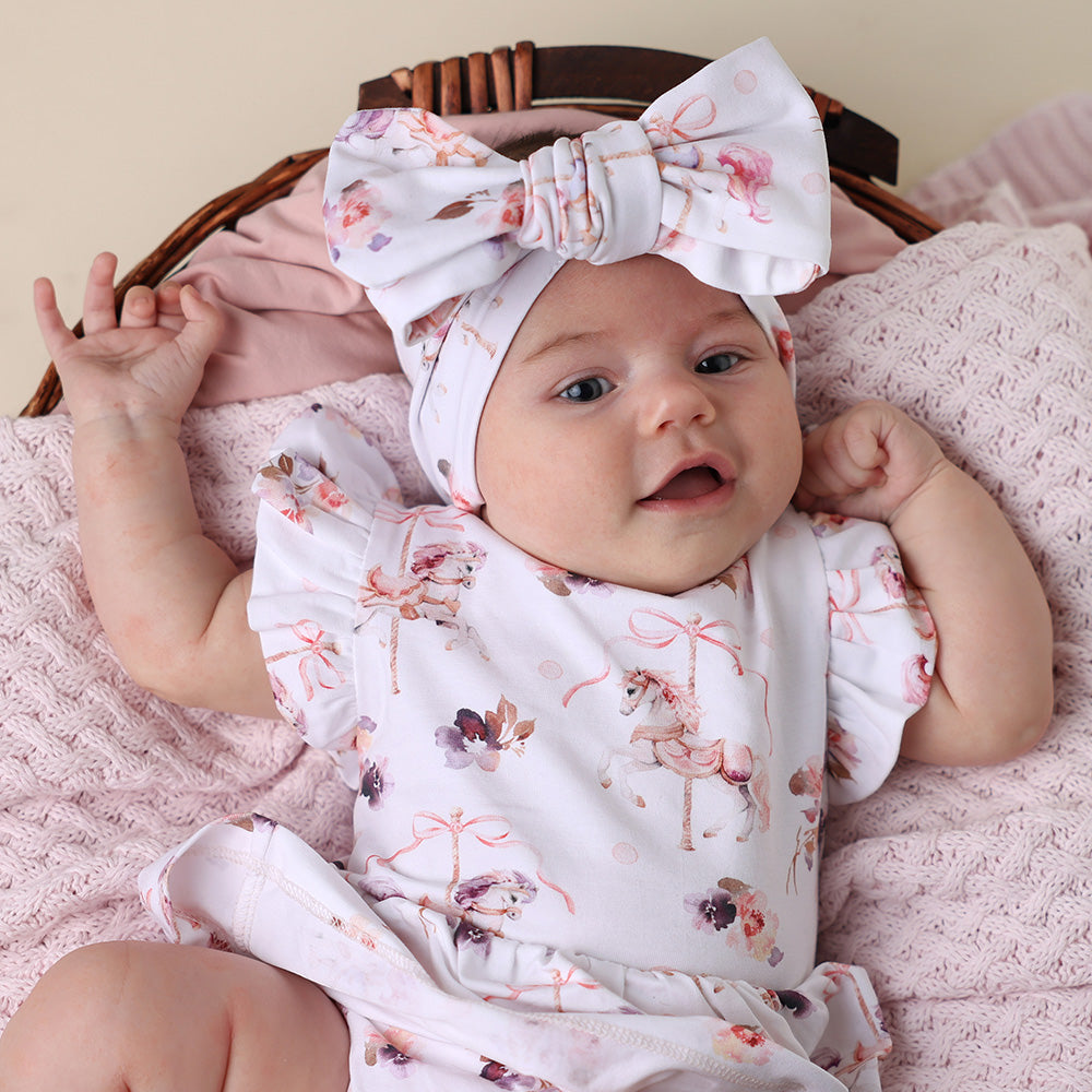 Carousel Organic Oversized Bow