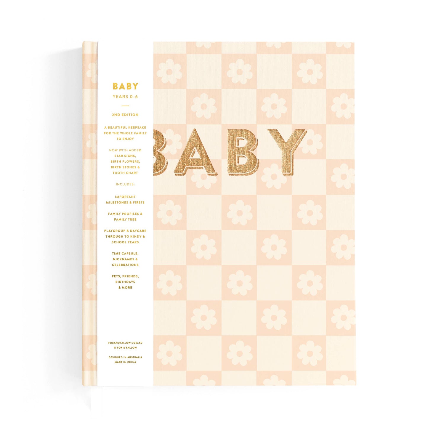 Fox & Fallow - Baby Book Daisy Grid