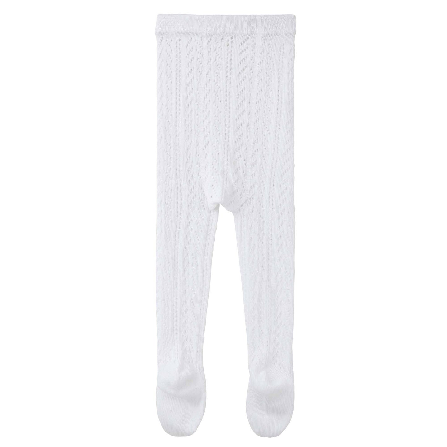 Designer Kidz - Textured Knit Tights - Ivory