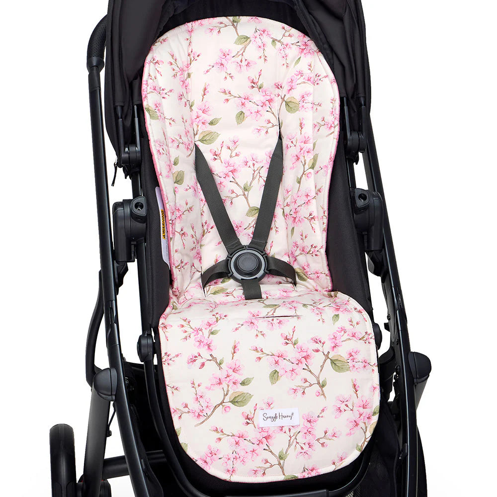 Snuggle Hunny - Cherry Blossom Universal Organic Pram Liner